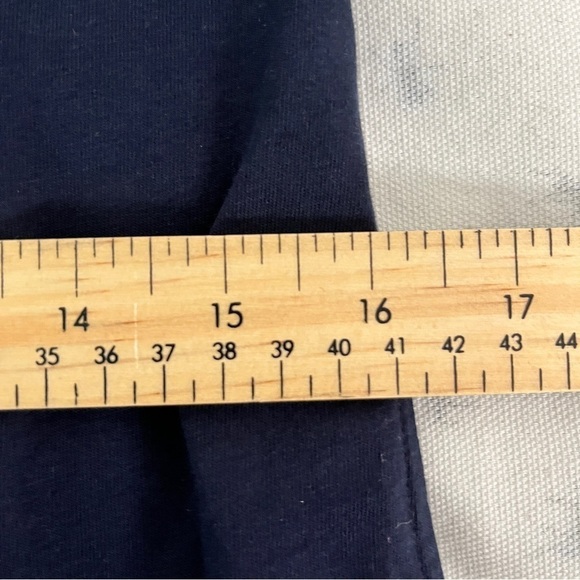 Uniqlo Girls Smooth Cotton Jersey Dress - Navy, Size 150/Adult Small - Picture 9 of 16